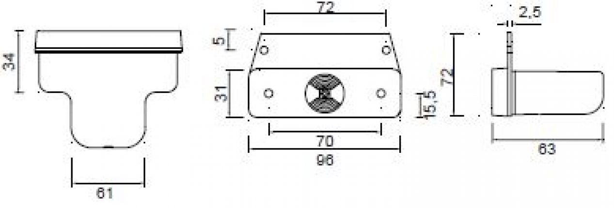 Sidepoint - 402567.001 - Φώτα πλευρικής σήμανσης