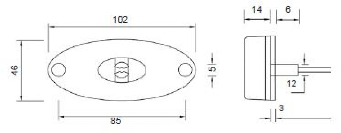 Flatpoint 2 LED - 408152.001 - φώτα θέσης