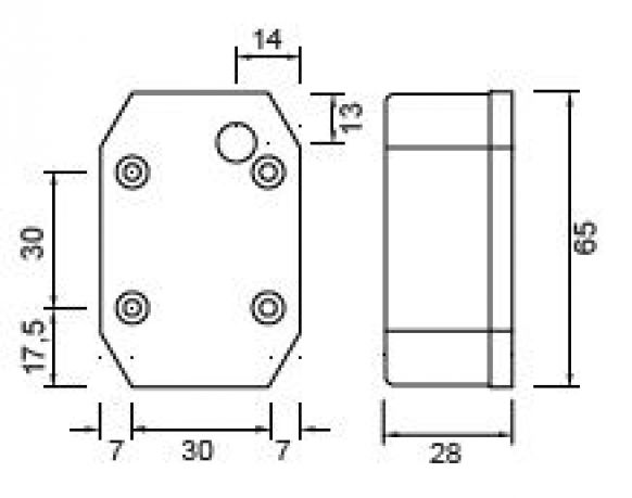 Flexipoint 1 - 406735.001 - Πλαϊνά φώτα σήμανσης