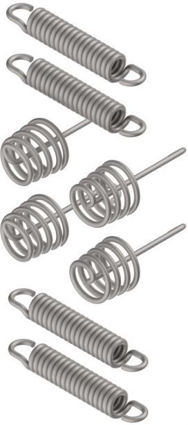 Σετ ελατηρίων - 405977.001 - Σετ παπουτσιών φρένων