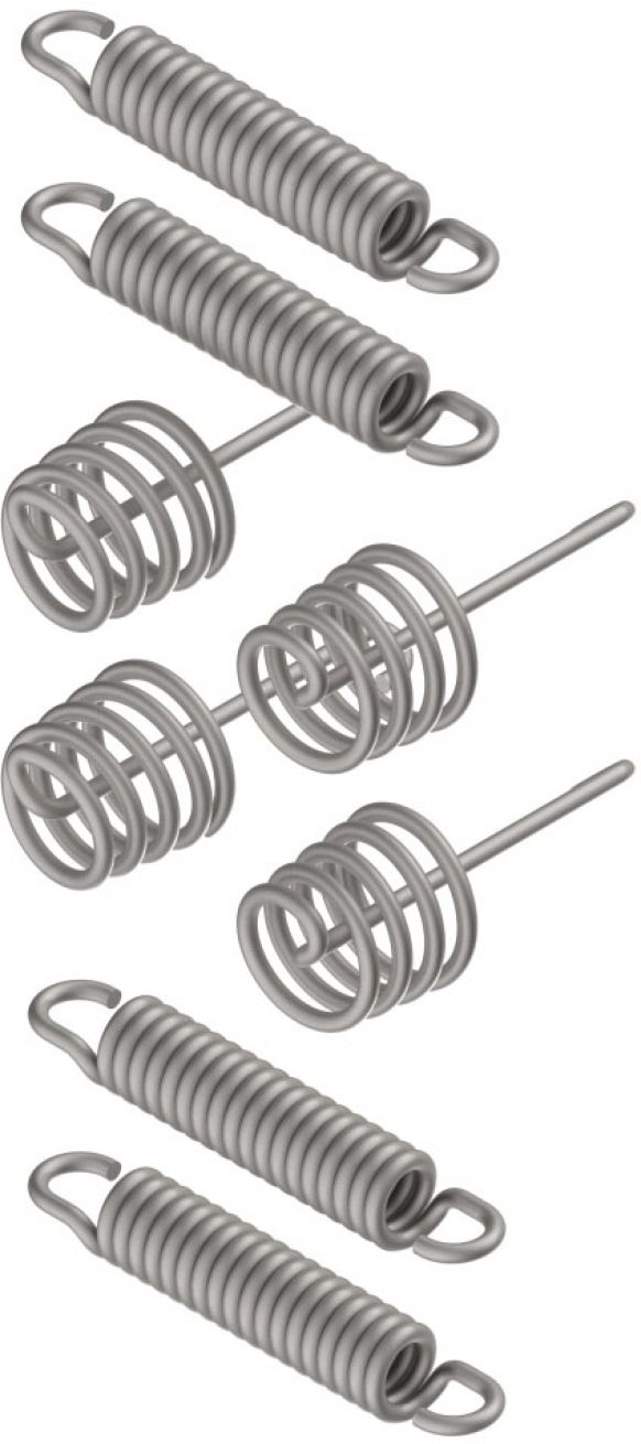 Σετ ελατηρίων - 405977.001 - Σετ παπουτσιών φρένων