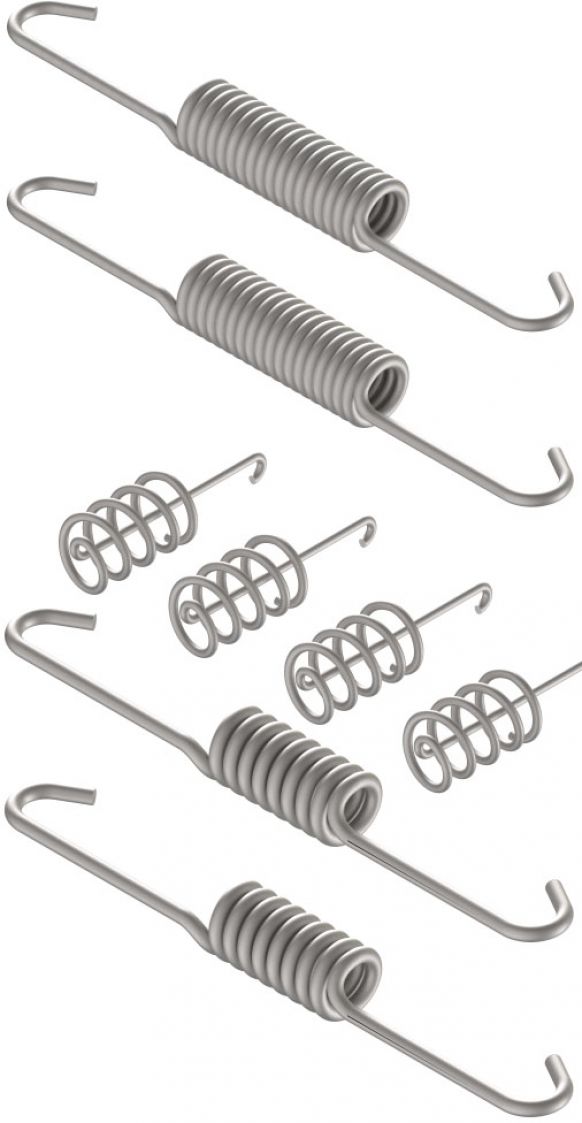 Σετ ελατηρίων - 406168.001 - Σετ παπουτσιών φρένων