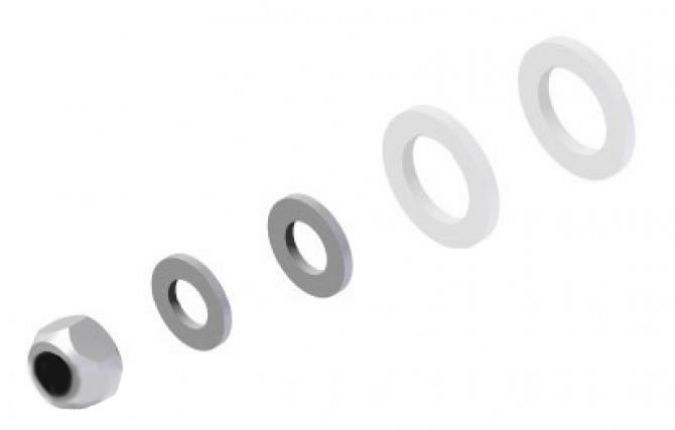 Σετ βιδών για μοχλό χειρόφρενου - 208230.001 - Μοχλός χειρόφρενου