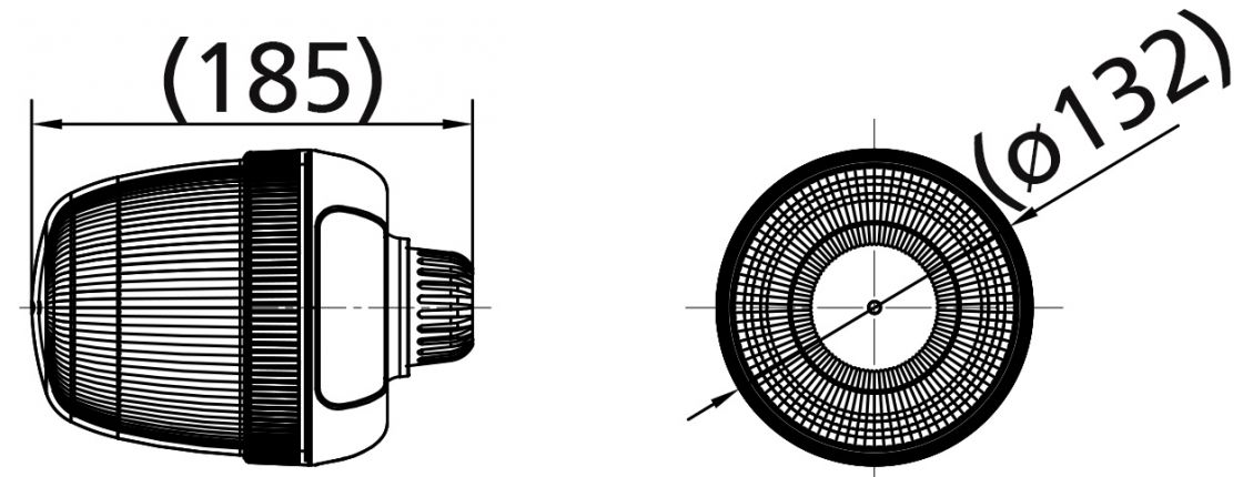 Περιστρεφόμενος φάρος LED high - 421447.001 - Περιστρεφόμενοι φάροι