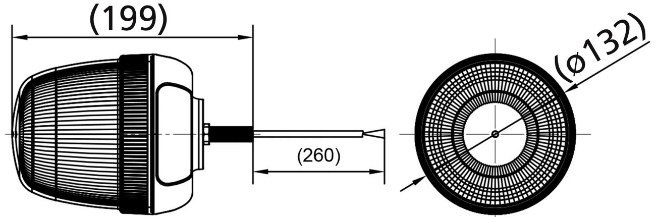 Περιστρεφόμενος φάρος LED high - 421450.001 - Περιστρεφόμενοι φάροι
