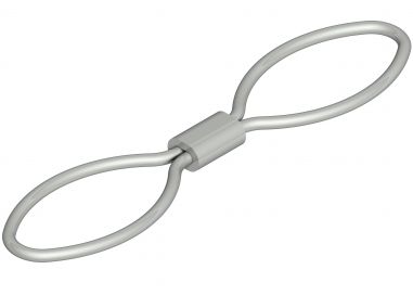 Καλώδιο σύσφιξης για ρυμουλκούμενα χωρίς φρένο έως 1500kg - 6B1987.001 - Μπάλα με φλάντζα