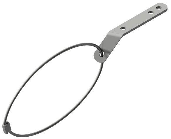 Καλώδιο σύλληψης με αγκύλη - 407822.001 - Σφαίρα με φλάντζα