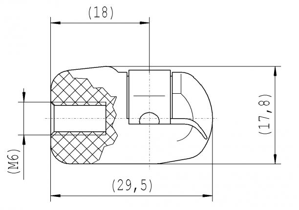 Υποδοχή σφαίρας - 416900.001 - Αξεσουάρ ελατηρίου αερίου