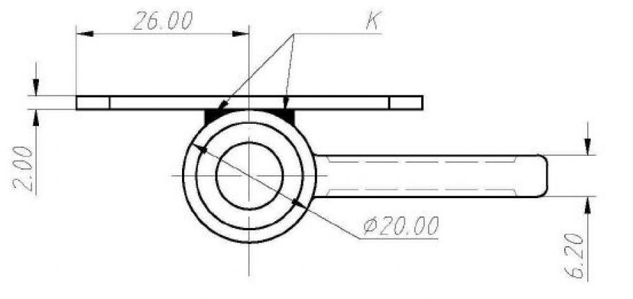 Κλειδαριά με μπουλόνι - 408972.001 - Κλειδαριές