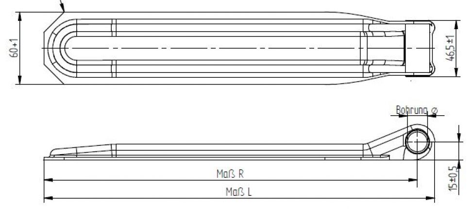 Μεντεσές πτερύγων - 404273.006 - Μεντεσέδες