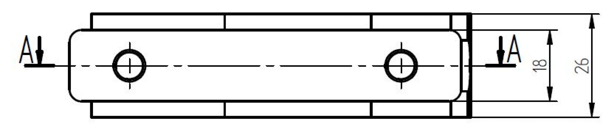 Tailboard hinge - 403327.001 - Hinges