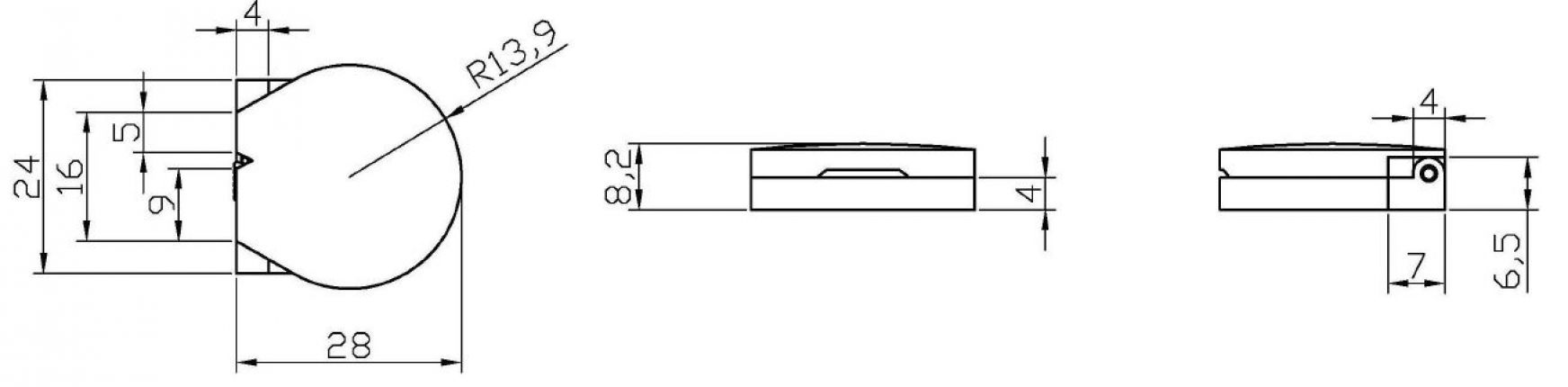 Κάλυμμα για κλειδαριά γλώσσας - 412947.001 - Κλειδαριές / Αξεσουάρ