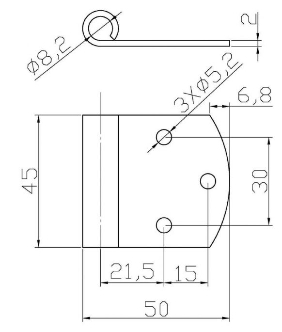 Μεντεσές - 423282.001 - Μεντεσέδες