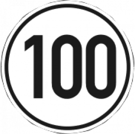 Πινακίδες ταχύτητας - 410127.100 - Πινακίδες