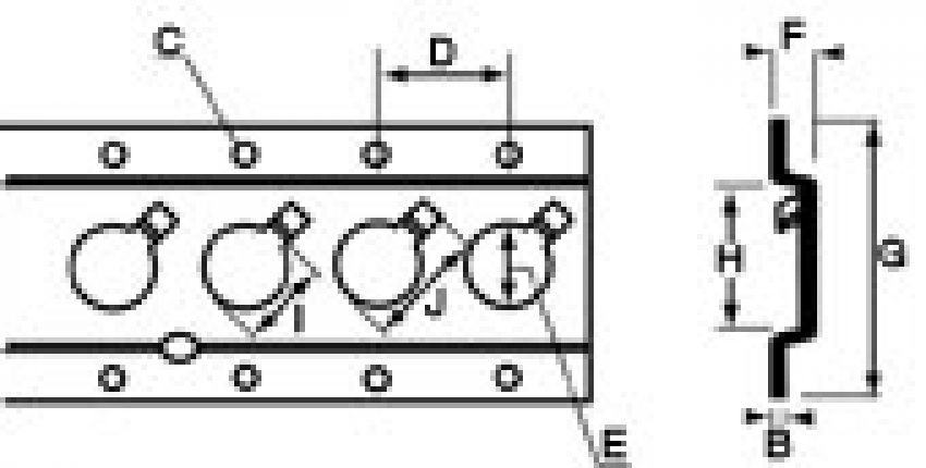 Κανάλι αγκύρωσης στρογγυλής οπής - 416940.001 - Αγκύριο στερέωσης