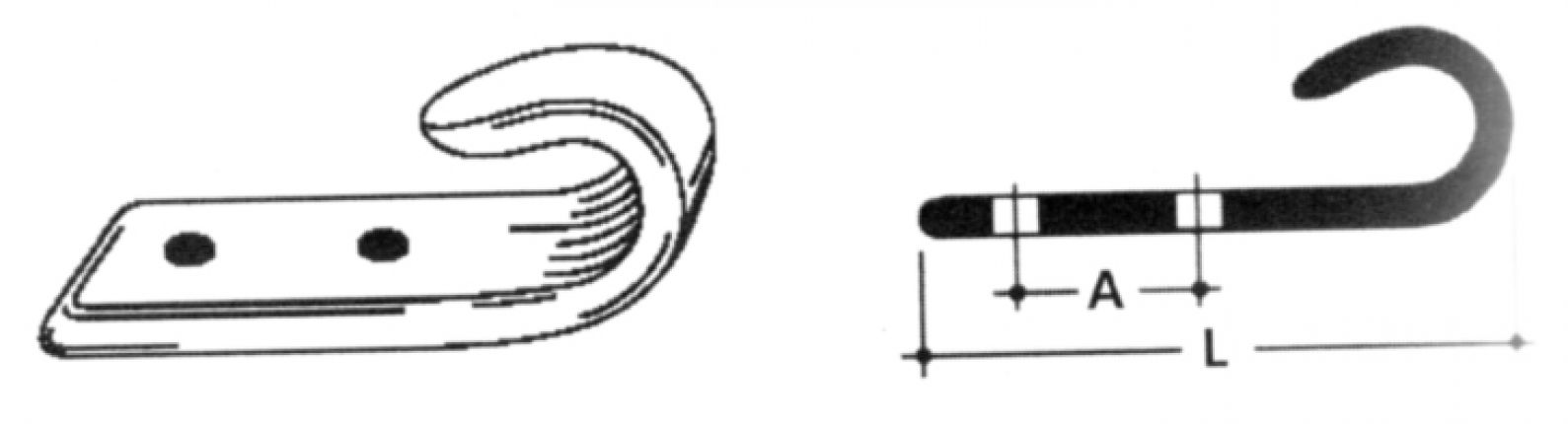 Γάντζος μουσαμάδων - 409984.001 - Μουσαμάδες και αξεσουάρ