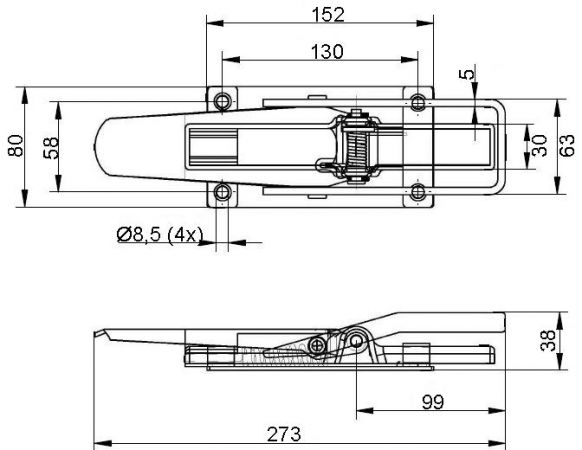 Εκκεντρική κλειδαριά - 404270.001 - Κλειδαριές