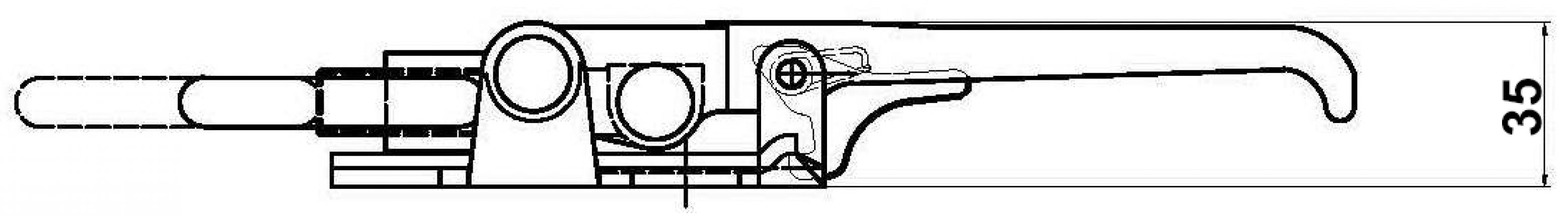 Εκκεντρική κλειδαριά - 407974.001 - Κλειδαριές