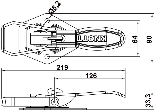 Εκκεντρική κλειδαριά - 413528.001 - Κλειδαριές