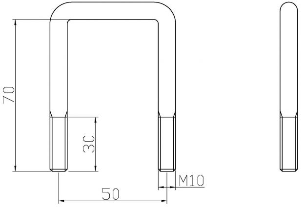 Βραχίονας πρόσδεσης - 420096.001 - Άγκυρα στερέωσης