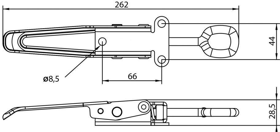 Εκκεντρική κλειδαριά - 6S5684.001 - Κλειδαριές