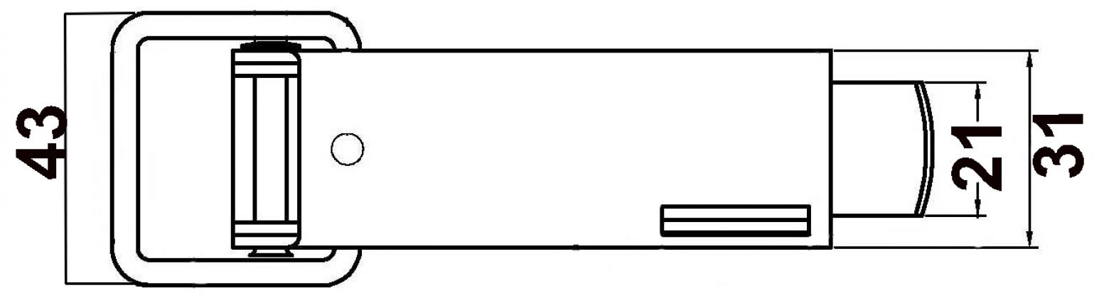 Εκκεντρική κλειδαριά - 417631.001 - Κλειδαριές