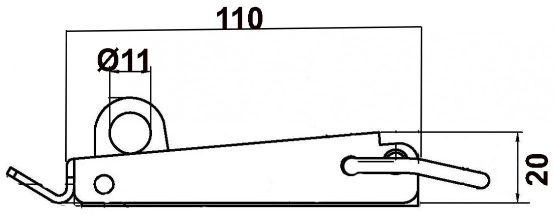 Εκκεντρική κλειδαριά - 417631.001 - Κλειδαριές