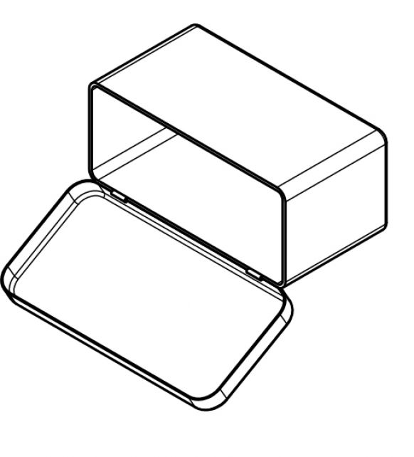 Κουτί αποθήκευσης " 81000 Welvet" - 408535.001 - Κουτιά αποθήκευσης