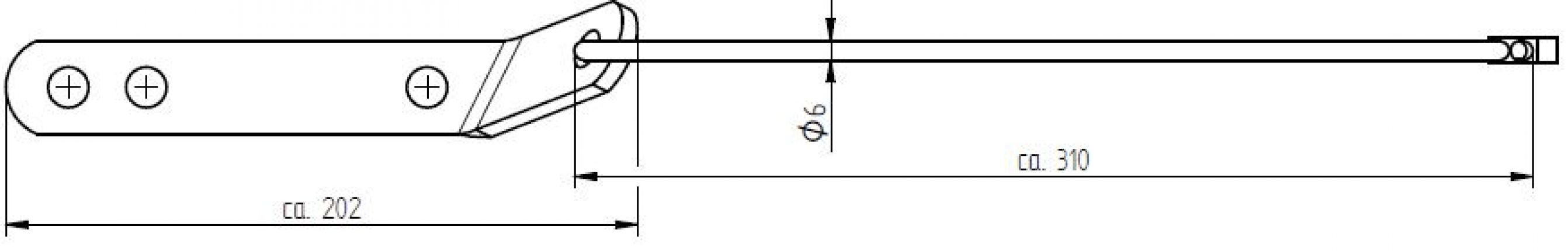 Καλώδιο σύλληψης με αγκύλη