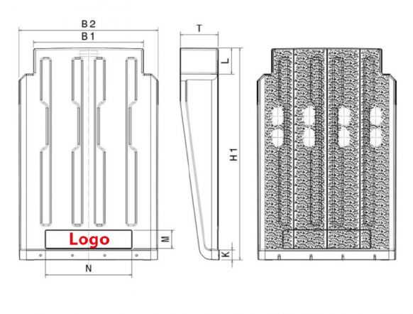 ποδιά φτερού φορτηγού SG