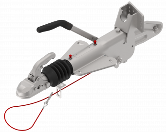 Φλάντζα συσκευής υπερπήδησης με βραχίονα τροχού στήριξης