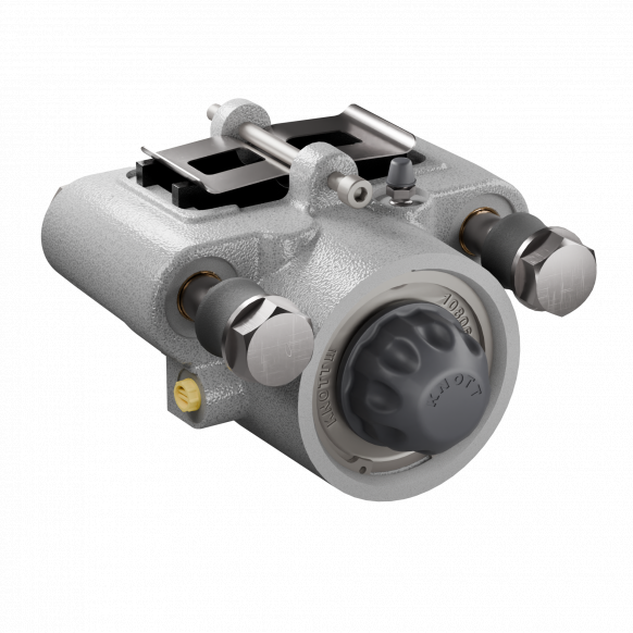 Υδραυλικό φρένο συρόμενης δαγκάνας με ελατήριο