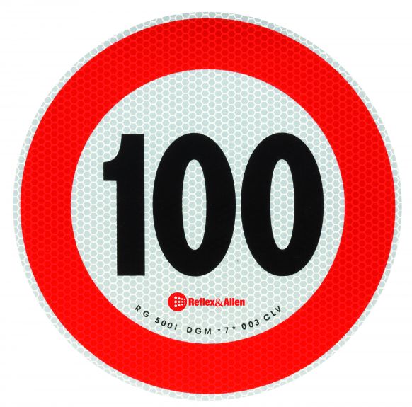 Πινακίδα ταχύτητας - 411260.100 - Πινακίδες