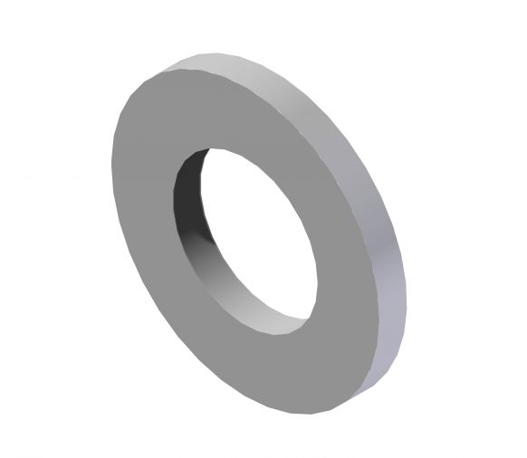 επίπεδη ροδέλα με λοξότμηση - D125.013 - εξαρτήματα DIN